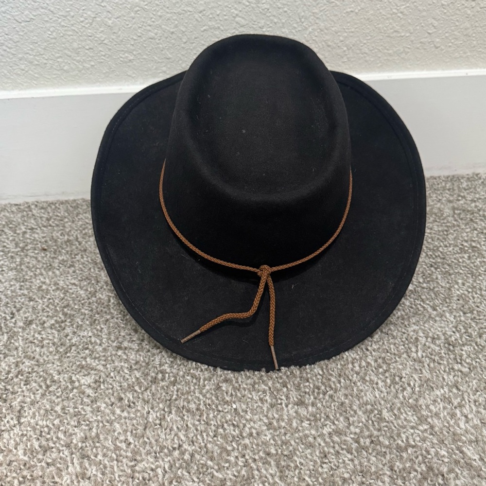 Sheplers Cowboy Hat 100% Wool WPL 5923 Large‎ Black - Made In USA Western Rodeo